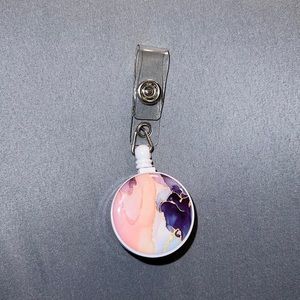 Marble Badge Holder (Marble ID Holder)